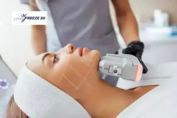 image of HIFU Swansea treatment in progress.